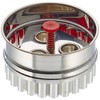 Städter 966339 Large Linzer Cookie Cutter with Ejector, 3 Holes,