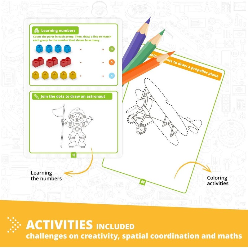 Engino - STEAM Labs Toy Book - Learning about Planes