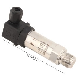 Unbranded 24VDC Male Thread Black Pressure Transmitter Transducer Output 4-20MA Measuring