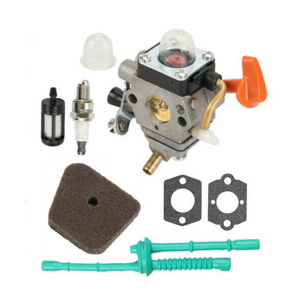 Carburetor For Stihl FS87 FS90R FS100 FS110R Air filter fuel Tune up kit
