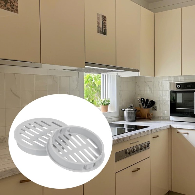 10 Pcs 50mm Round Air Vent Grille Grill Cover Air