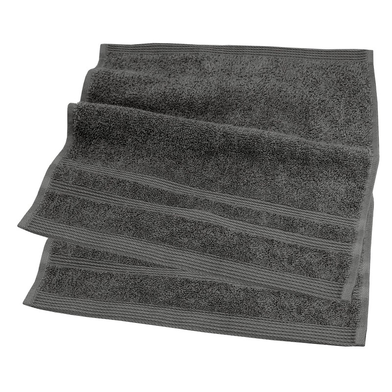 Lashuma Guest Hand Towels Anthracite Grey Hand Towels Small 30