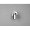 meineWunschleuchte Bathroom Wall Spotlight 1-Bulb Silver Chrome Swivelling IP44