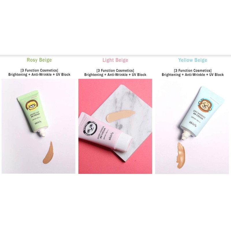 SKIN79 Animal BB Cream Angry Cat Dark Panda Dry Monkey