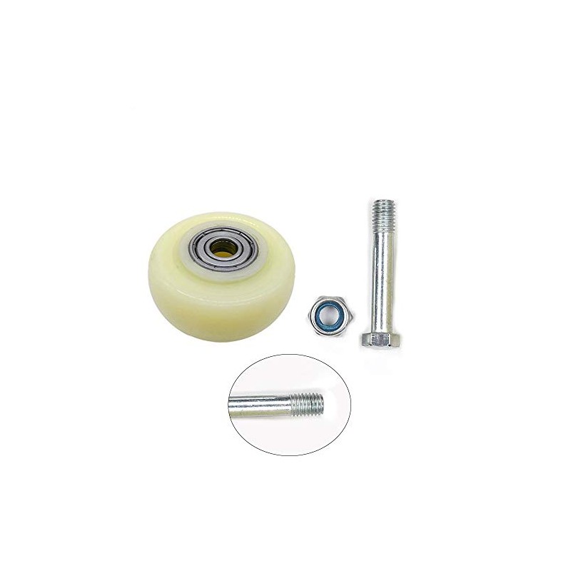 2Pcs Sofa Bed Casters Nylon Wheel 40mm Castors Nylon Load