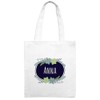 Jute Bag with Anna Design Flowers, Colour Cloth Bag –