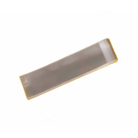 celloexpress Bookmark Cello 65mm x 220mm + 30mm Flap - Cellophane Clear Display Bags 30 Micron Self Seal - Pack of 250