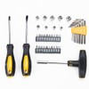 CARTMAN 57-Piece Home Tool Kit, Yellow Household Tool Set With
