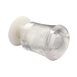 Prime-Line F 2616 Sliding Window Knob, Acrylic, Clear (2 Pack)