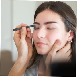 FOMIYES 10 Pcs Double-ended Eye Shadow Makeup Brush Set Brushes Double-ended Sponge for Eyebrows Eyes