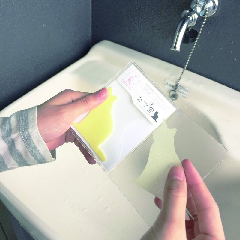 Fine FIN-931 Paper Soap, Pack of 20, Stroke Cat (Honey