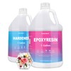 Deep Pour Epoxy Resin 96OZ for 2-4 Inch Pour Depths,