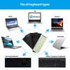 Arabic Keyboard Stickers[5 in 1],Arabic-English Keyboard Letter Replacement Sticker with
