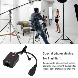 Hilitand Juego de Disparador de Estudio Speedlite de Flash de Radio Inalámbrico de 4 Canales con Receptor para para para Pentax para Cámara DSLR