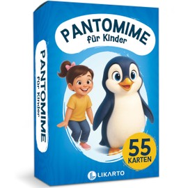 LIKARTO Pantomime Game for Children from 5 Years - Funny Family Game & Guessing Game - Outdoor & Indoor Children's Game - Gift Idea for Girls and Boys