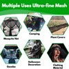 2 Pack 10 x 20 FT Mosquito Netting,Garden Mesh Netting