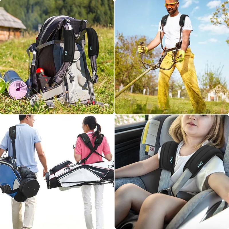 ZINZ 2-Pack Universal Shoulder Pad with Ultra thick Cushion for
