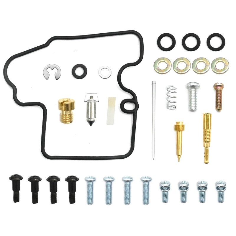 Anxingo 4 Pack Motorcycle Carburetor Repair Rebuild Kit, Replacement for