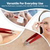 REMOS Combination Tweezers Stainless Steel 9.5cm - for splinters &
