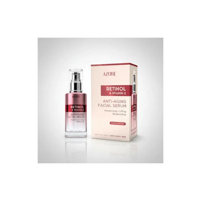 Suero Facial Retinol Y Vitamina E Azure Antienvejecimiento