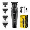 HTC Hair Trimmer with LED Display, Butterfly Wing Design, Precision
