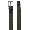 Redbridge Braided Belt Elastic Flexible Adjustable Unisex Stretch Belt, khaki