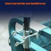 Balcony Parasol Fixed Holder, Patio Umbrella Holder Clip, Deck Umbrella