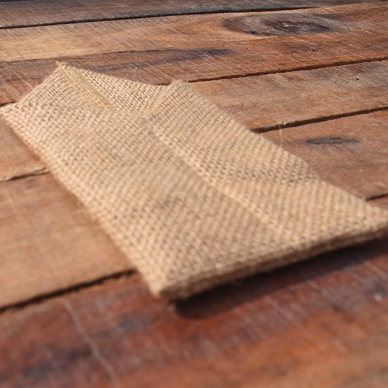 AOKQYA Silverware Pouches for Table Burlap Utensil Holder Pouch Burlap
