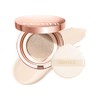 SKINTIFIC Cushion Base Maquillaje Ligero Cobertura Media, Ajuste Perfecto a