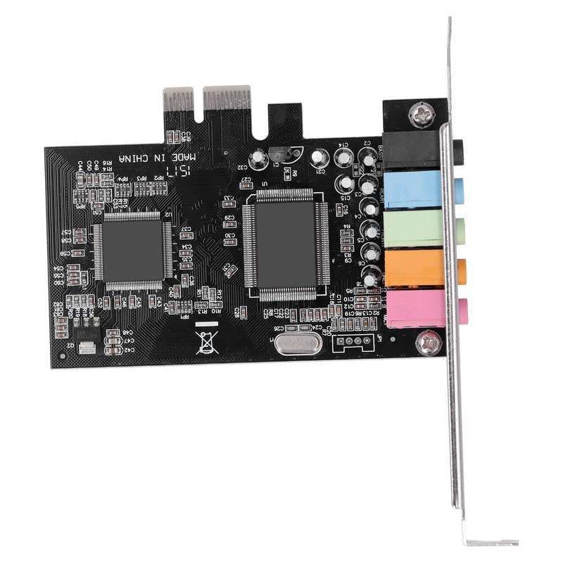 PCI-E 5.1 Sound Card CMI8738 Chip Stereo Audio Card Support