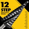 3/16'' - 7/8'' Step Drill bits