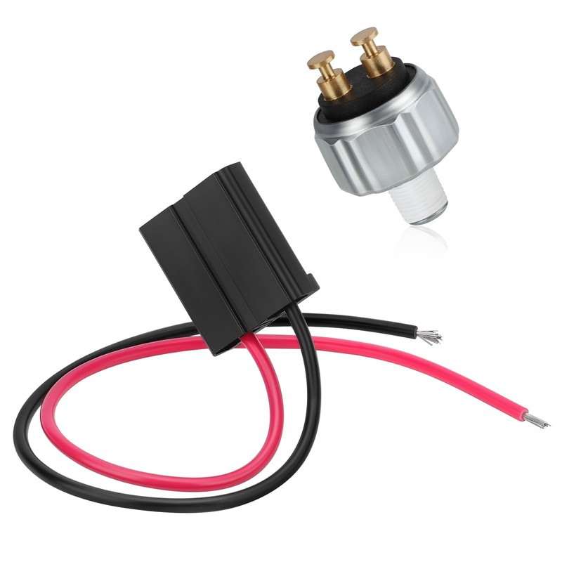 M MATI Brake Switch Stoplight Pressure Switch & Pigtail Wire