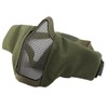 V10 Half Face Steel Mesh Breathable Protective Face Guard Competition