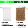 Cobahom Soap Bag 6 Pack 6 x 3.5 Inch Mesh