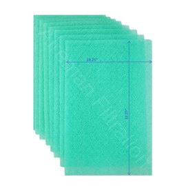 Wingman1 Electronic AC Furnace Air Filter Replacement Pads Year Supply - 4 Changes (20x25x1)