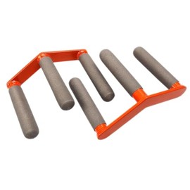 2PCS Plasterboard lifter Panel Carrier Gripper Drywall Lifts Ergonomic Plate for Plywood Sheet Goods General Purpose Glass Handy Grip Hand Board Lifter Particle Thick Panels,Orange