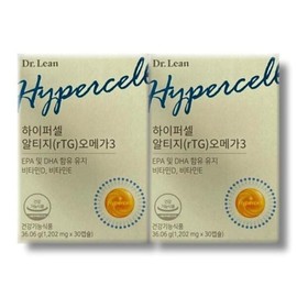 Dr.Lin Hypercell Altige Omega 3 1202mg 30 capsules (2 units) (32594234) / 닥터린 하이퍼셀 알티지 오메가3 1202mg 30캡슐 2개 (32594234)