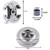 Adefol .325 7T Clutch Drum Bearing Kit for Husqvarna 455