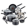 T-fal Experience Nonstick Cookware Set 12 Piece, Induction, Oven Broiler