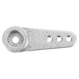 21T Servo Arm,Aluminum Alloy RC Steering Arm,Portable CNC Machining Servo Horn Arm Mini Servo Arm Accessory for MD922, MD933 and Other Servos,RC Car Truck Buggy Airplane,23 X 8mm / 0.9 X 0.3in