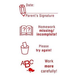 TimeTEX Perpetuum Screen Printing Stamp 4 in 1 English