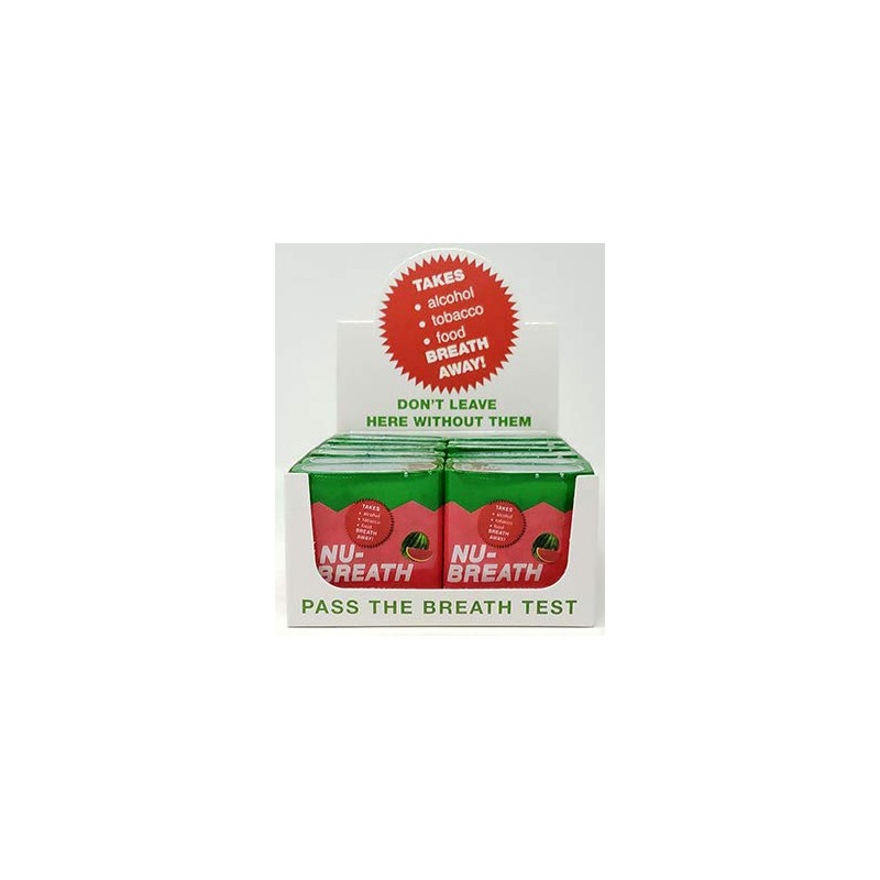 Nu Breath Breath Freshener Watermelon Mint 12ct/Box