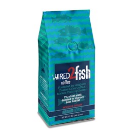 Wired2fish Coffee Medium Roast, Whole Bean