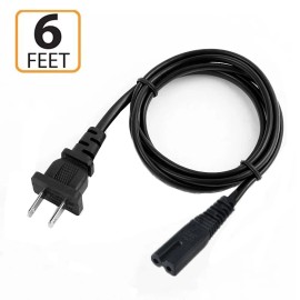 myw-tech AC Power Cord Cable Adapter Lead for Singer 8090 8763 Curvy 8770 Sewing Machine