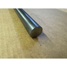 1.5" Diameter Round Rod, 1045 CR Rod, Cold Rolled Steel, Mild Steel, Pick Your Length (Steel, 5 INCH)