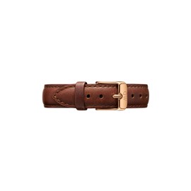 Daniel Wellington Women's Watch Straps One Size Brown Rose Gold 32021023, brown, Strap.