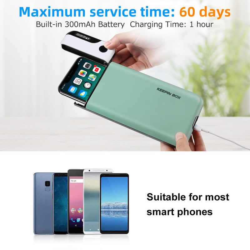 Phone Lock Box with Timer,Timed Lock Box,USB Charging Type,Time Can