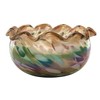 47th & Main Scented Candles Ruffle Glass Candle, 7" Dia
