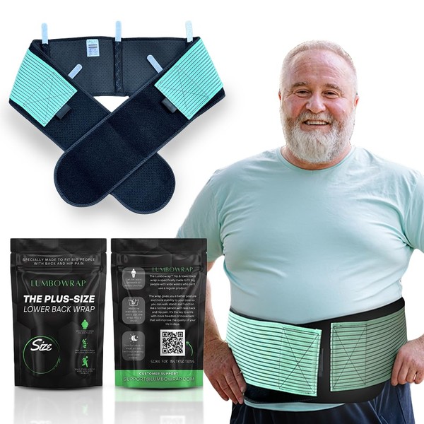 Lumbowrap® - The Plus Size Hip & Lower Back Wrap
