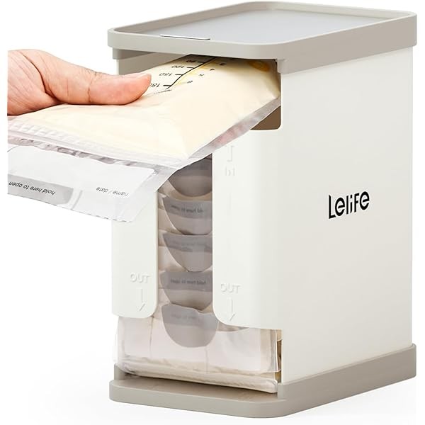 Breastmilk Freezer Organizer | Breastmilk Storage Container Storing System for
